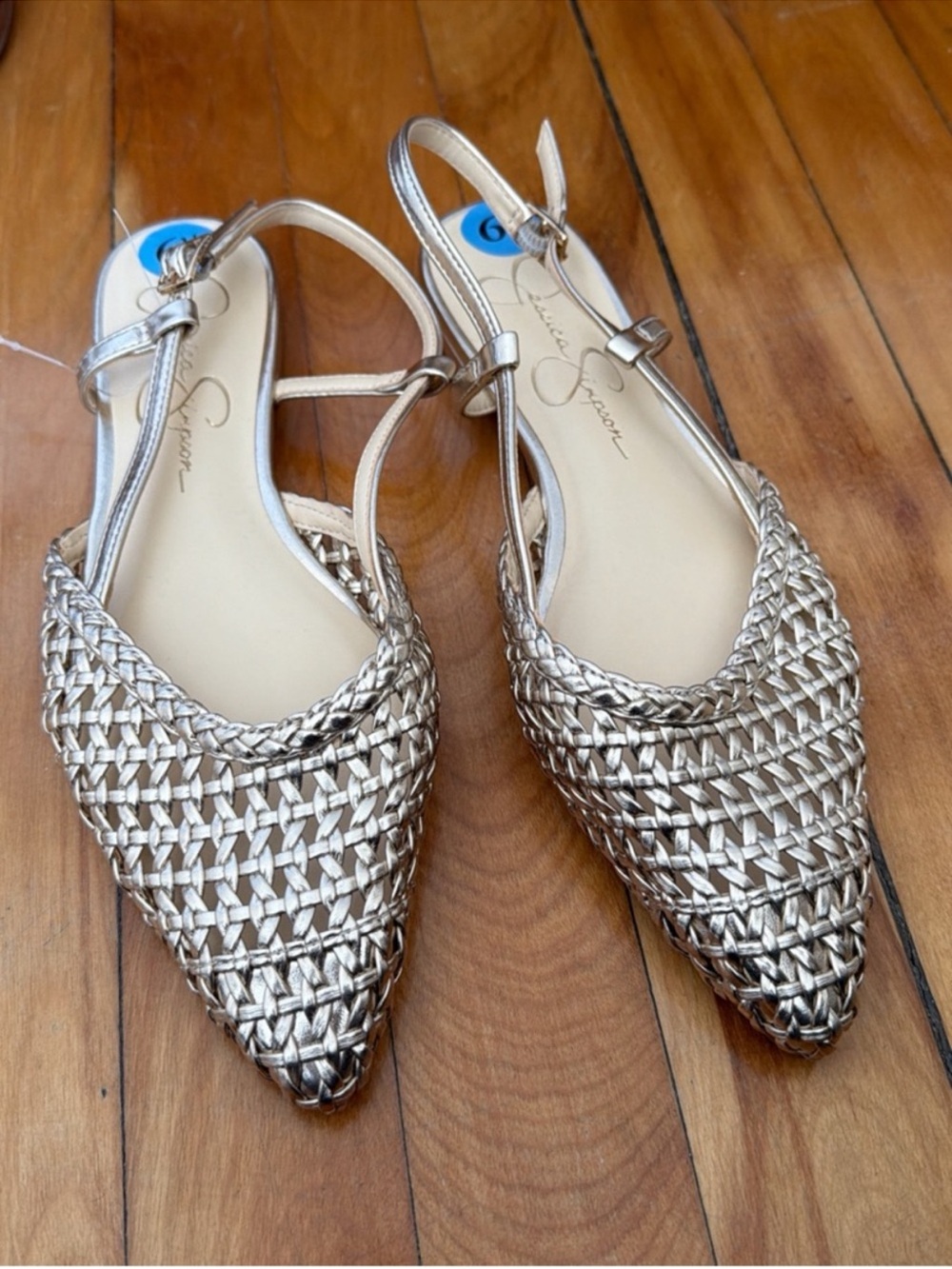 Pointed Slingback Flats